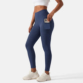 High-Waist Tummy Control Pocket Leggings