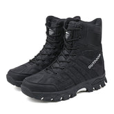(⏰Limited Time Discount 49% off) Men's Lightweight Breathable Durable Anti-slip Hiking Boots Combat Army Boots Work Boots