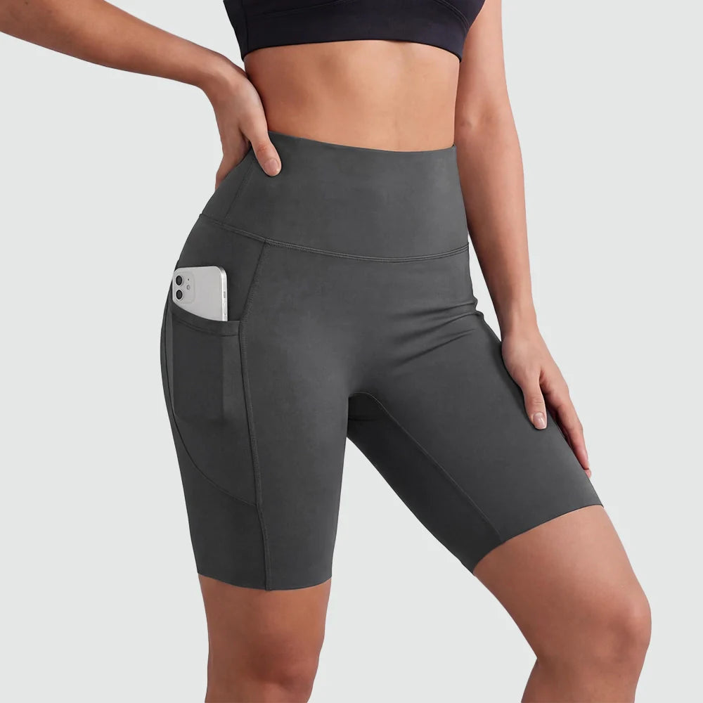 Pocket 3D Anti-Cellulite Sculpting Short Leggings