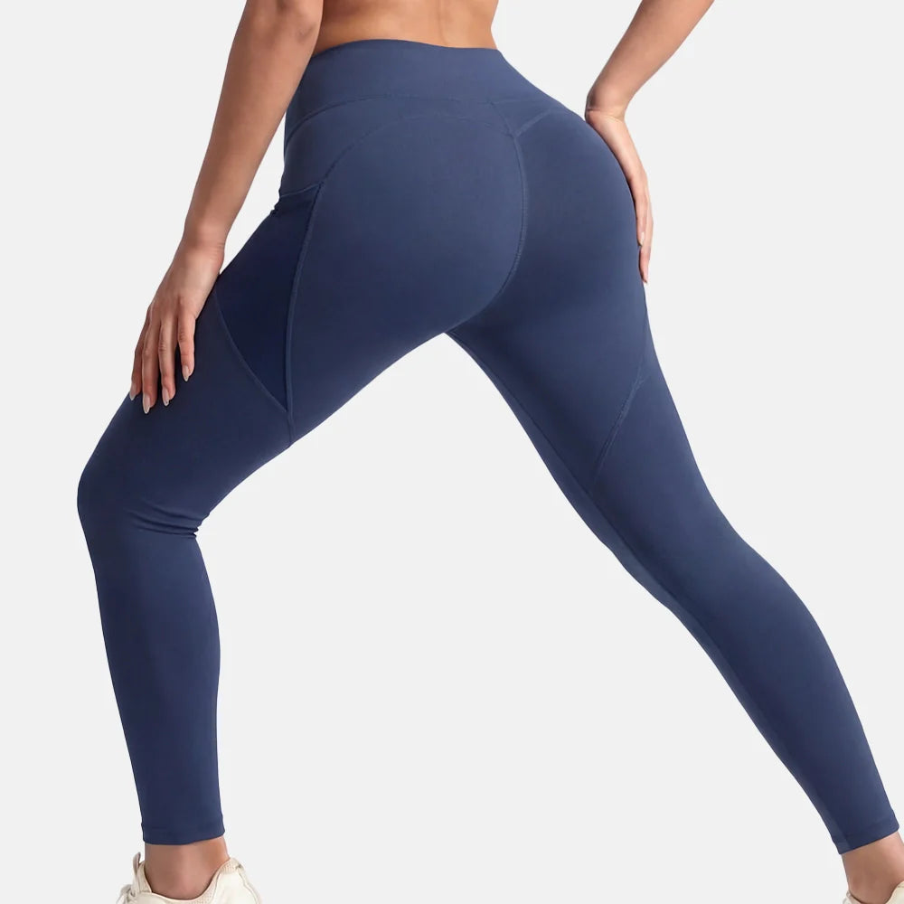 High-Waist Tummy Control Pocket Leggings