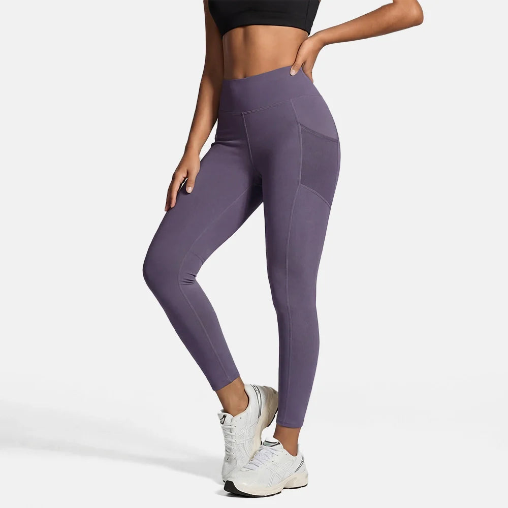 High-Waist Tummy Control Pocket Leggings