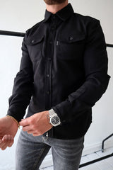 Men's Button Down Shirt Jacket (Buy 2 Free Shipping)