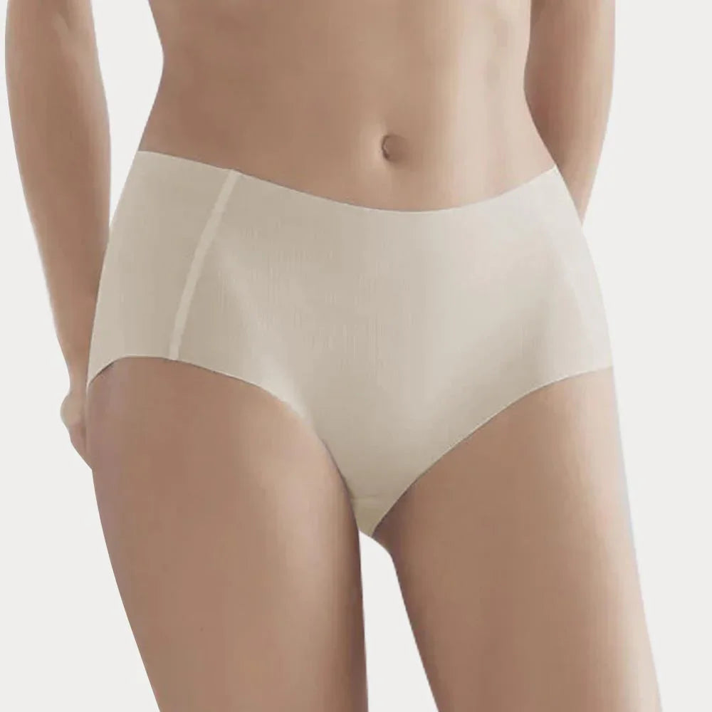 Breathable Seamless Mid-Rise Briefs