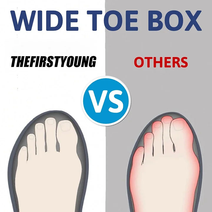 (CLEARANCE SALE 70% OFF)) Men's 2024 Winter New Waterproof And Non-Slip Slip-On Warm Cotton Shoes Correction Ankle Support Wide Toe Arch Support Sports Shoes